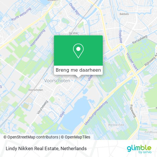 Lindy Nikken Real Estate kaart