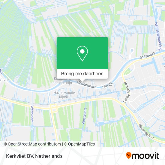 Kerkvliet BV kaart