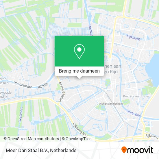 Meer Dan Staal B.V. kaart