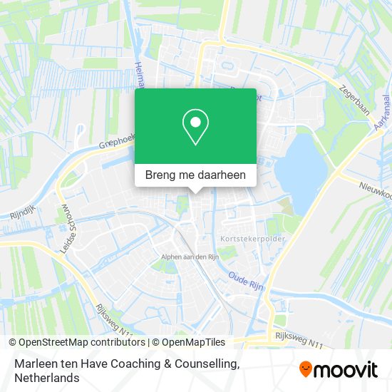 Marleen ten Have Coaching & Counselling kaart