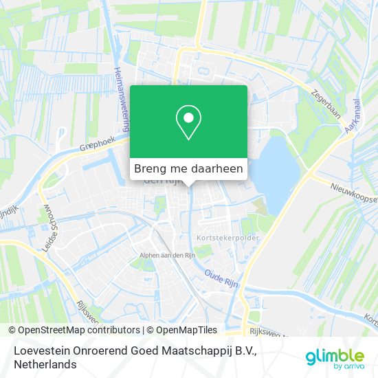 Loevestein Onroerend Goed Maatschappij B.V. kaart