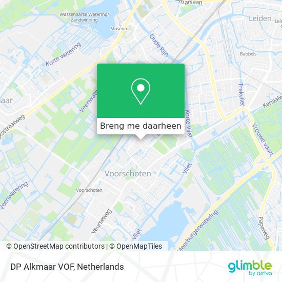 DP Alkmaar VOF kaart