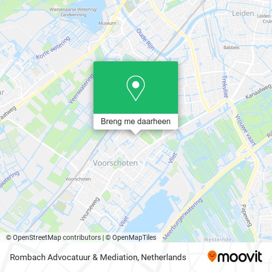 Rombach Advocatuur & Mediation kaart