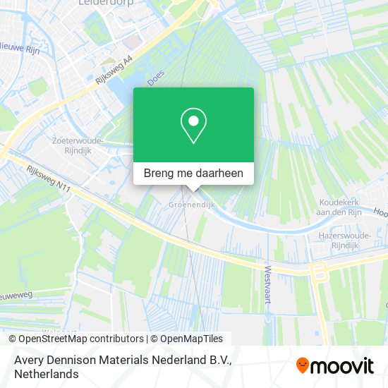 Avery Dennison Materials Nederland B.V. kaart