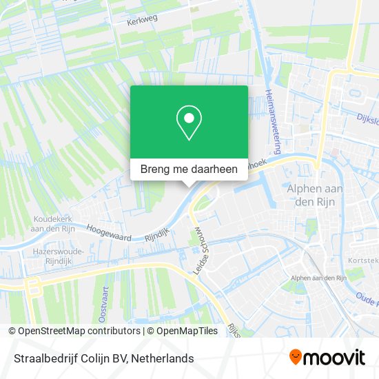 Straalbedrijf Colijn BV kaart