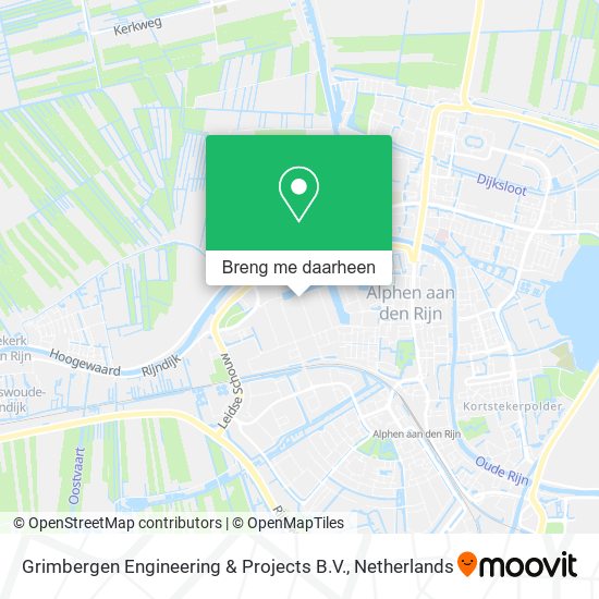 Grimbergen Engineering & Projects B.V. kaart