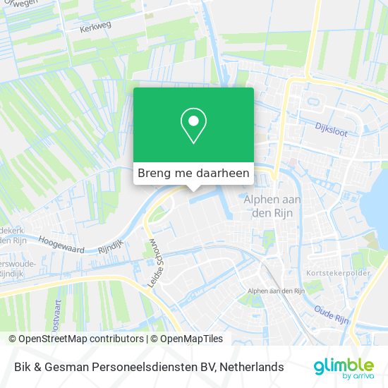 Bik & Gesman Personeelsdiensten BV kaart