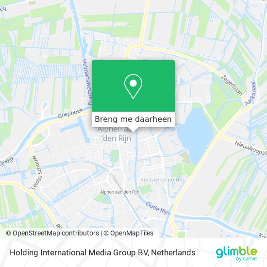 Holding International Media Group BV kaart