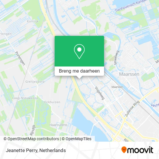 Jeanette Perry kaart