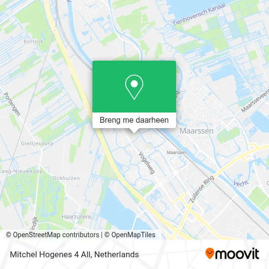 Mitchel Hogenes 4 All kaart