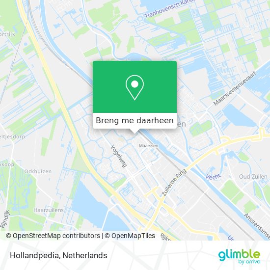 Hollandpedia kaart