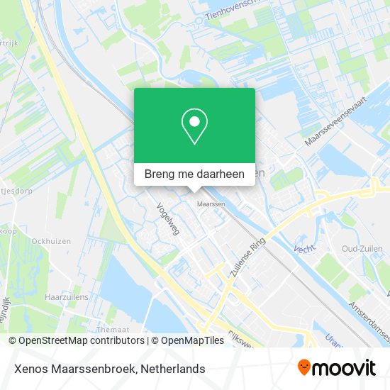 Xenos Maarssenbroek kaart