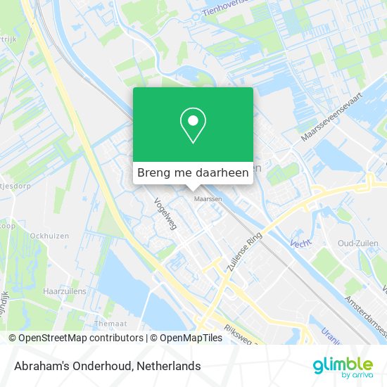 Abraham's Onderhoud kaart