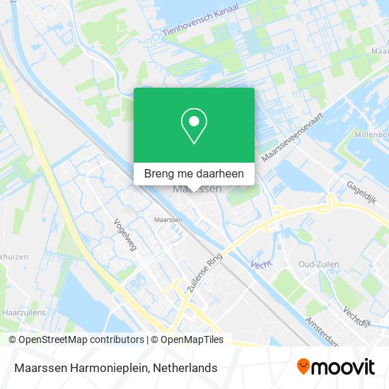 Maarssen Harmonieplein kaart