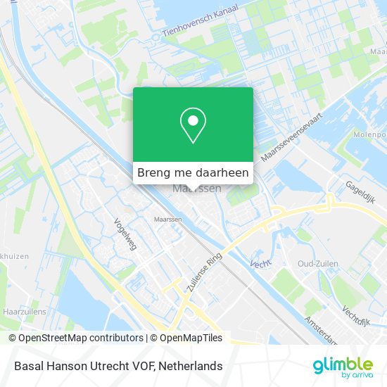 Basal Hanson Utrecht VOF kaart