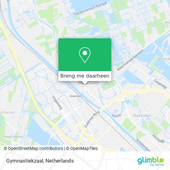 Gymnastiekzaal kaart