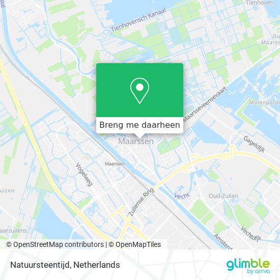 Natuursteentijd kaart