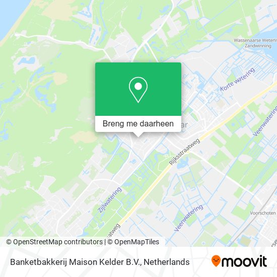 Banketbakkerij Maison Kelder B.V. kaart