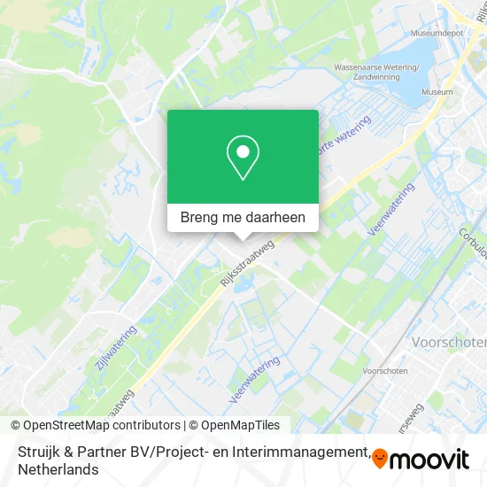 Struijk & Partner BV / Project- en Interimmanagement kaart