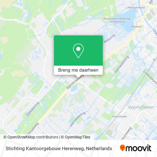 Stichting Kantoorgebouw Herenweg kaart