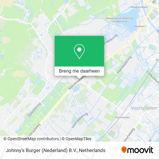 Johnny's Burger (Nederland) B.V. kaart