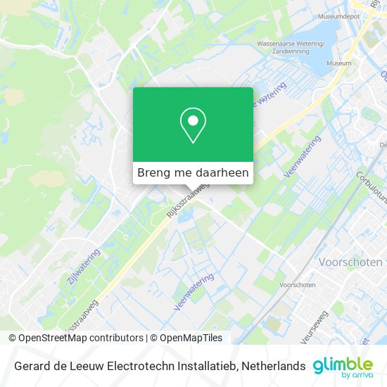 Gerard de Leeuw Electrotechn Installatieb kaart