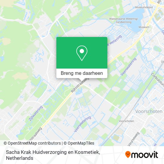 Sacha Krak Huidverzorging en Kosmetiek kaart