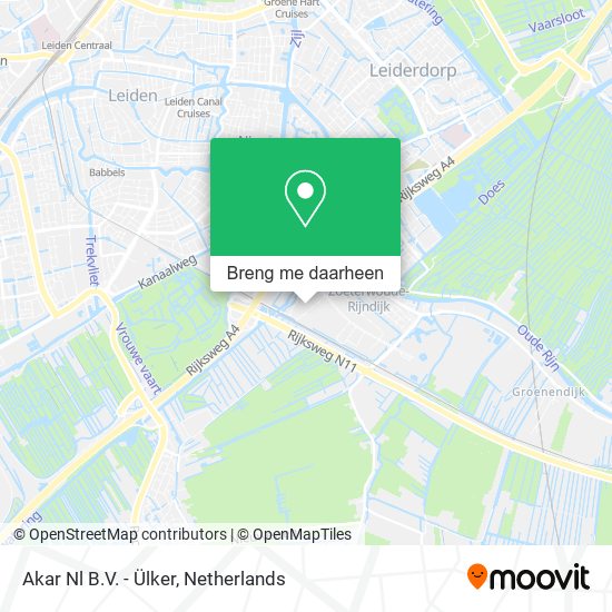 Akar Nl B.V. - Ülker kaart
