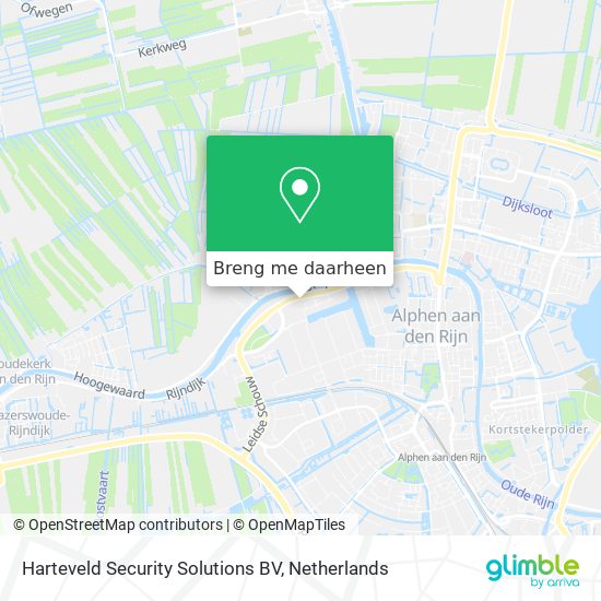 Harteveld Security Solutions BV kaart