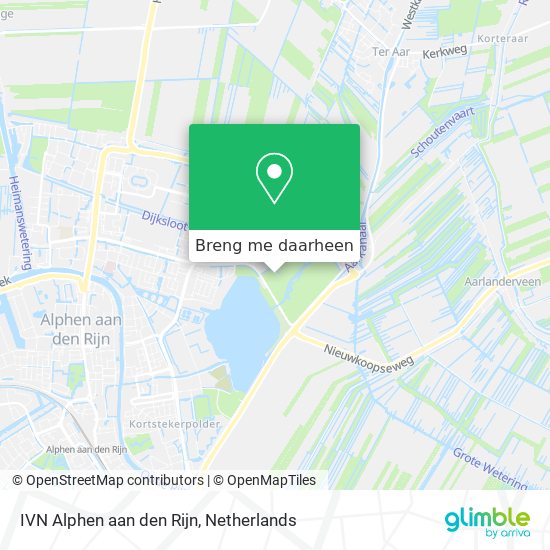 IVN Alphen aan den Rijn kaart