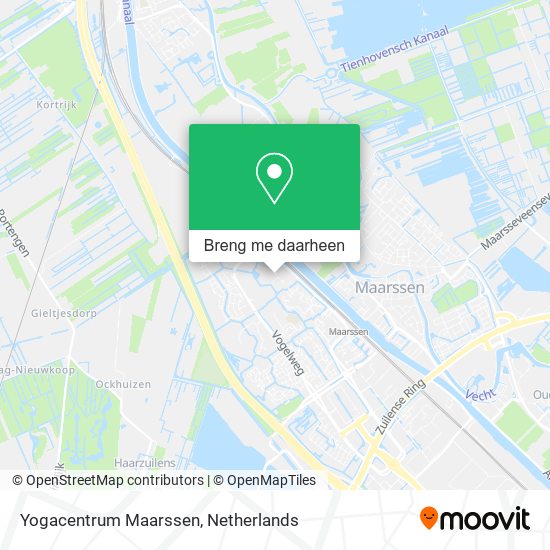 Yogacentrum Maarssen kaart