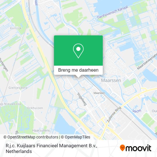 R.j.c. Kuijlaars Financieel Management B.v. kaart