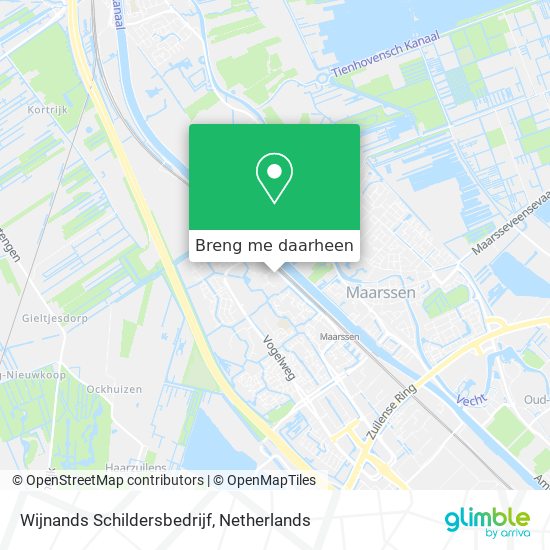 Wijnands Schildersbedrijf kaart