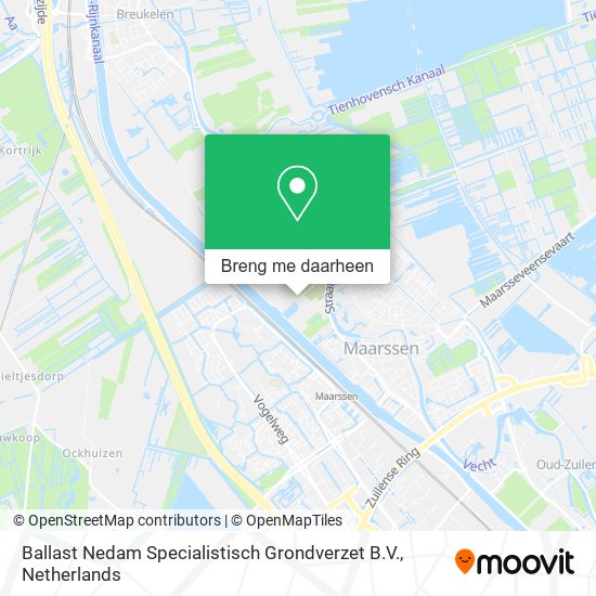 Ballast Nedam Specialistisch Grondverzet B.V. kaart