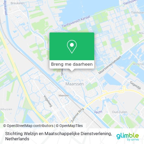 Stichting Welzijn en Maatschappelijke Dienstverlening kaart