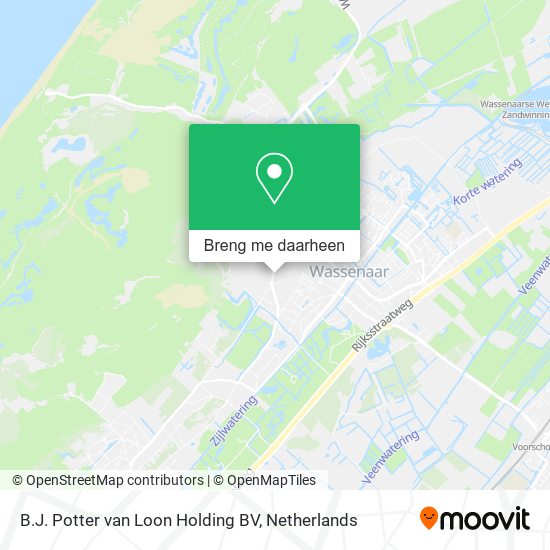 B.J. Potter van Loon Holding BV kaart