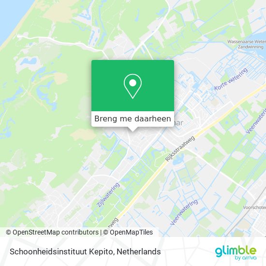 Schoonheidsinstituut Kepito kaart