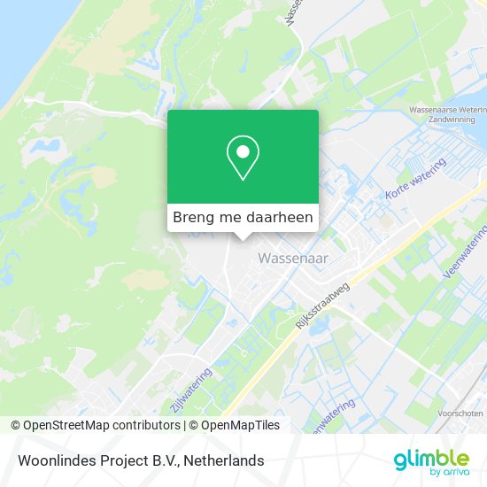 Woonlindes Project B.V. kaart