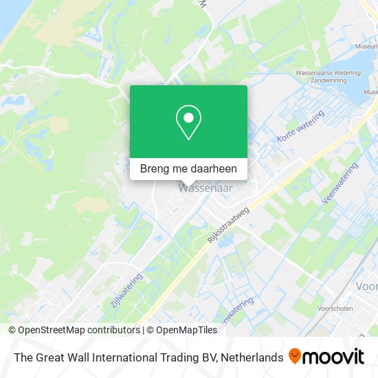 The Great Wall International Trading BV kaart