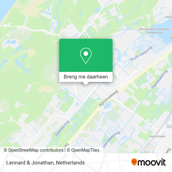 Lennard & Jonathan kaart