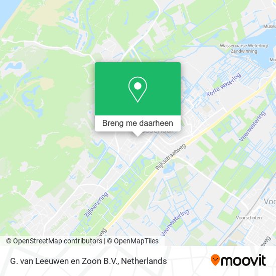 G. van Leeuwen en Zoon B.V. kaart