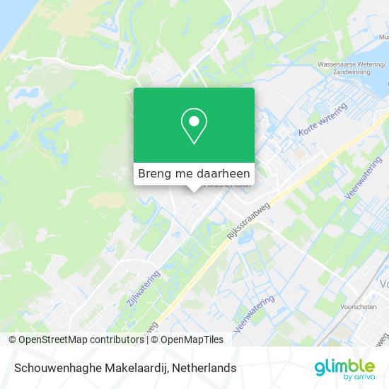 Schouwenhaghe Makelaardij kaart