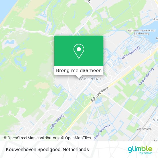 Kouwenhoven Speelgoed kaart