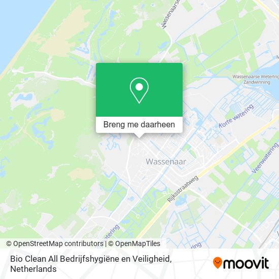 Bio Clean All Bedrijfshygiëne en Veiligheid kaart