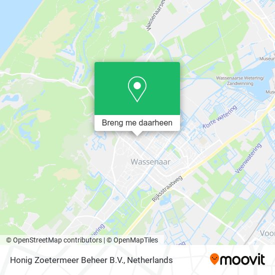 Honig Zoetermeer Beheer B.V. kaart