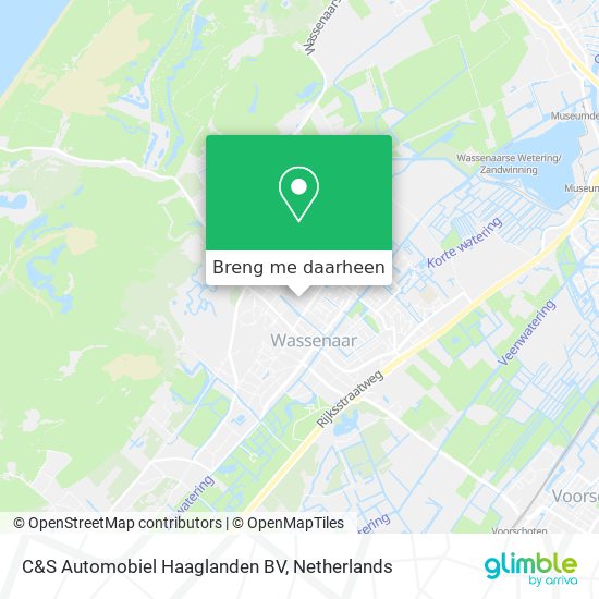C&S Automobiel Haaglanden BV kaart