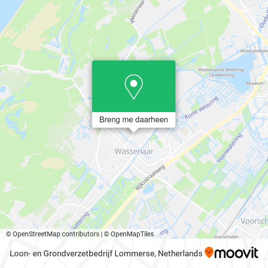 Loon- en Grondverzetbedrijf Lommerse kaart