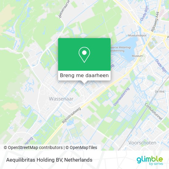 Aequilibritas Holding BV kaart