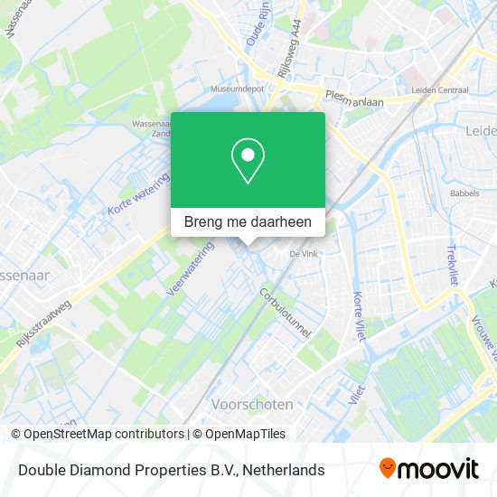 Double Diamond Properties B.V. kaart