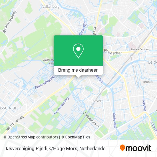 IJsvereniging Rijndijk / Hoge Mors kaart
